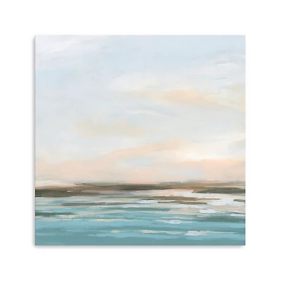 Seafoam Sunset Canvas Art Print