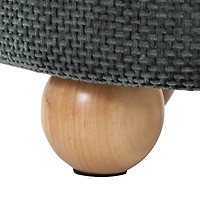 Green Bacci Nesting Ottomans, Set of 2