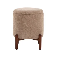 Tan Daniella Storage Ottoman
