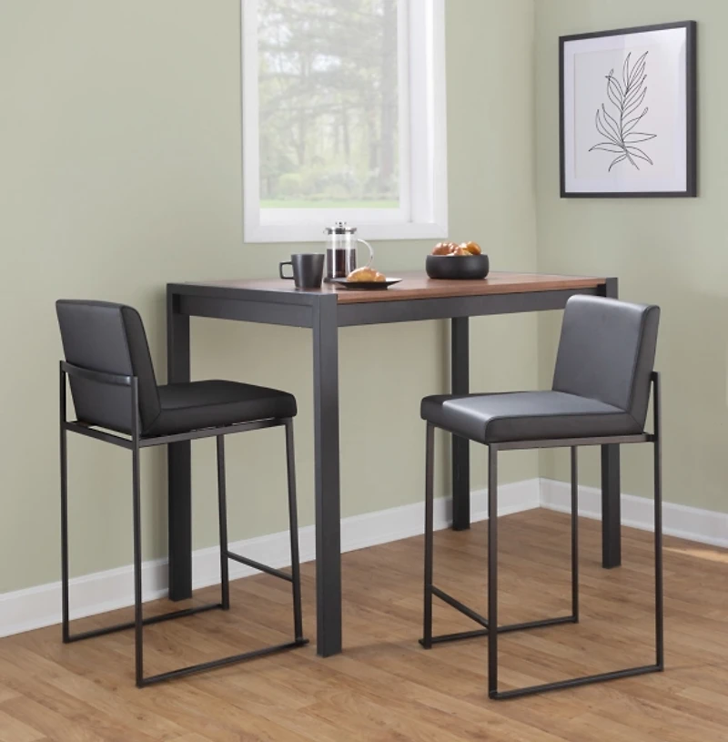 Fiji Faux Leather Counter Stools
