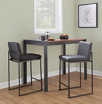 Fiji Faux Leather Counter Stools