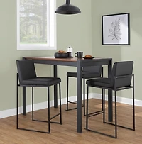 Fiji Faux Leather Counter Stools
