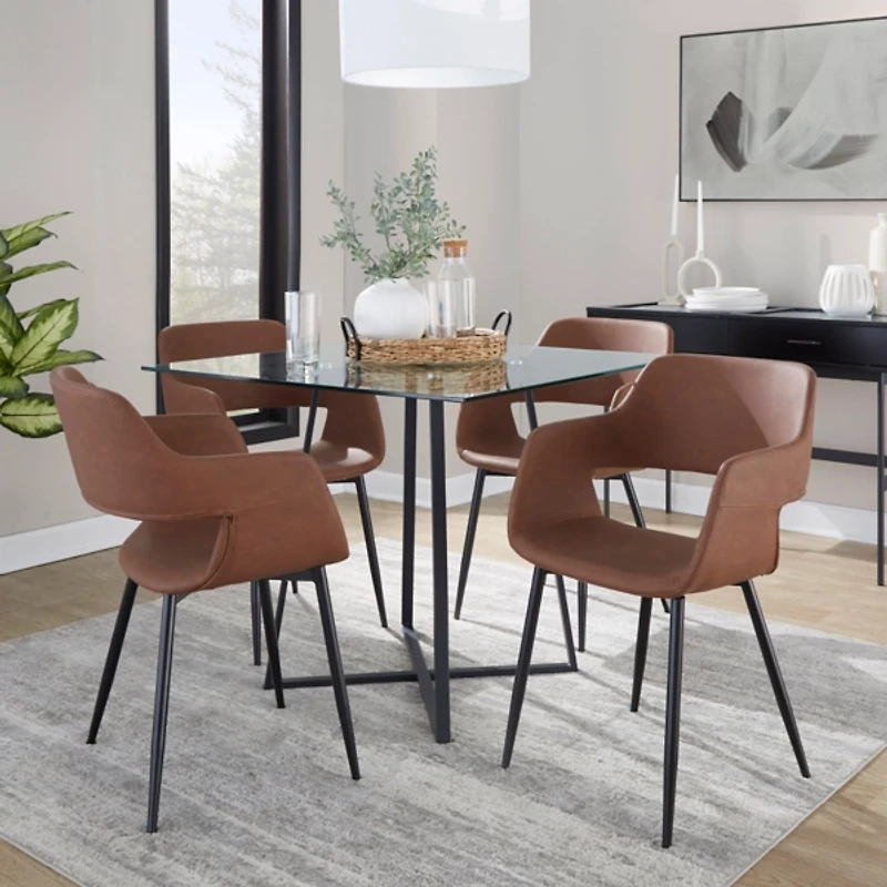 Faux Leather Marge Dining Chairs