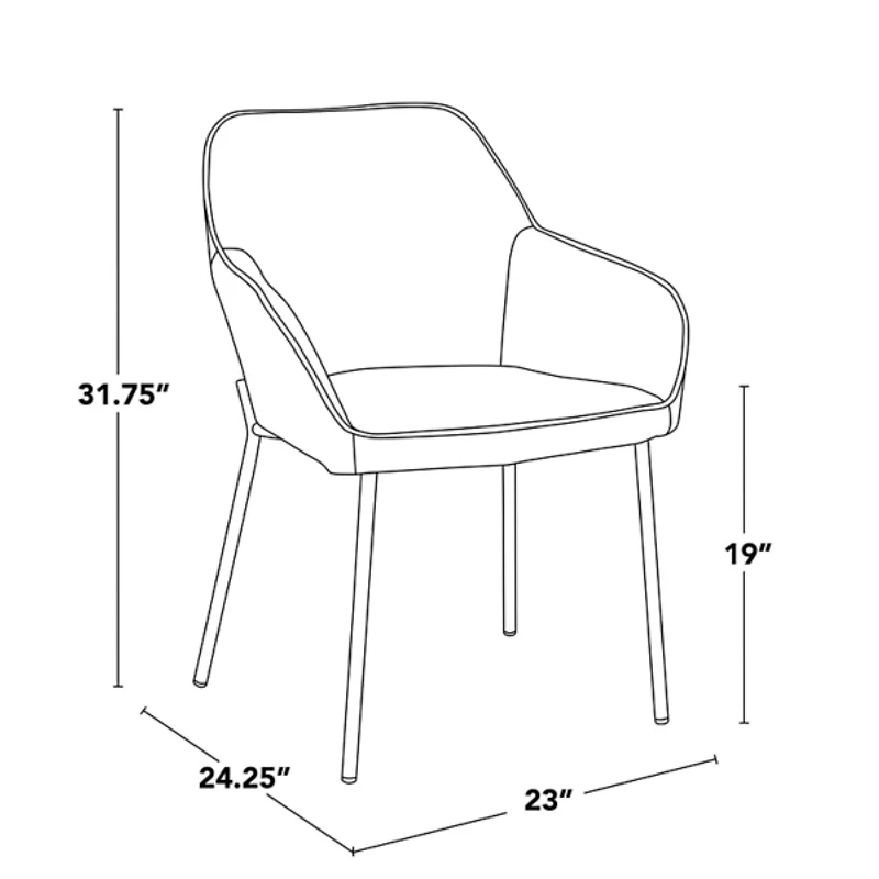 Upholstered Daniella Dining Chairs