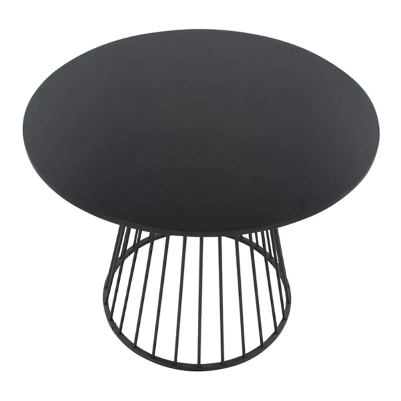 Black Canary Cosmo Round Dining Table