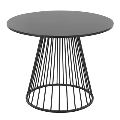 Black Canary Cosmo Round Dining Table