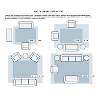 Charcoal Modern Positano Indoor/Outdoor Rug