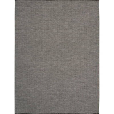 Charcoal Modern Positano Indoor/Outdoor Rug