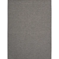 Charcoal Modern Positano Indoor/Outdoor Rug