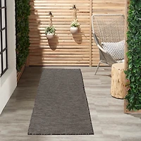 Charcoal Modern Positano Indoor/Outdoor Runner