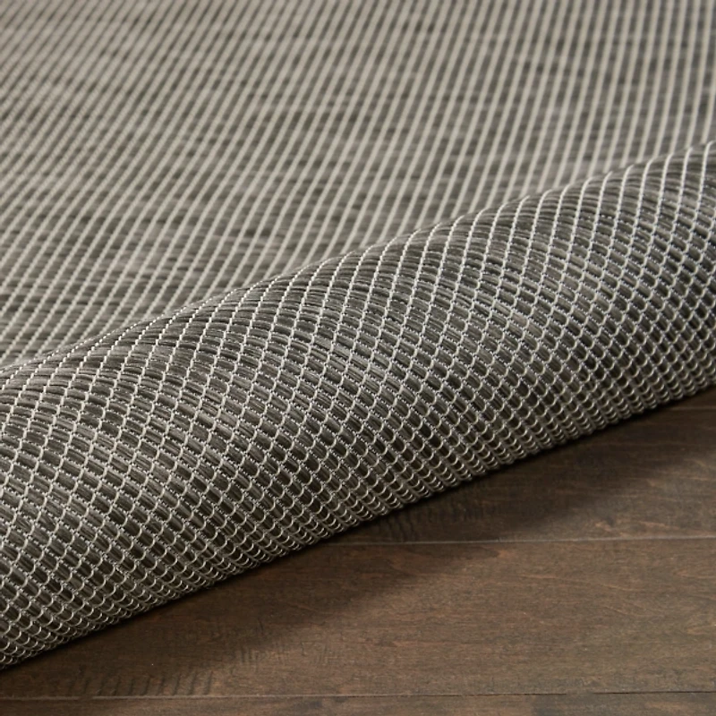 Charcoal Modern Positano Indoor/Outdoor Runner