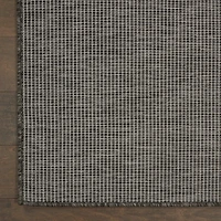 Charcoal Modern Positano Indoor/Outdoor Runner