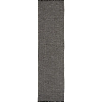 Charcoal Modern Positano Indoor/Outdoor Runner