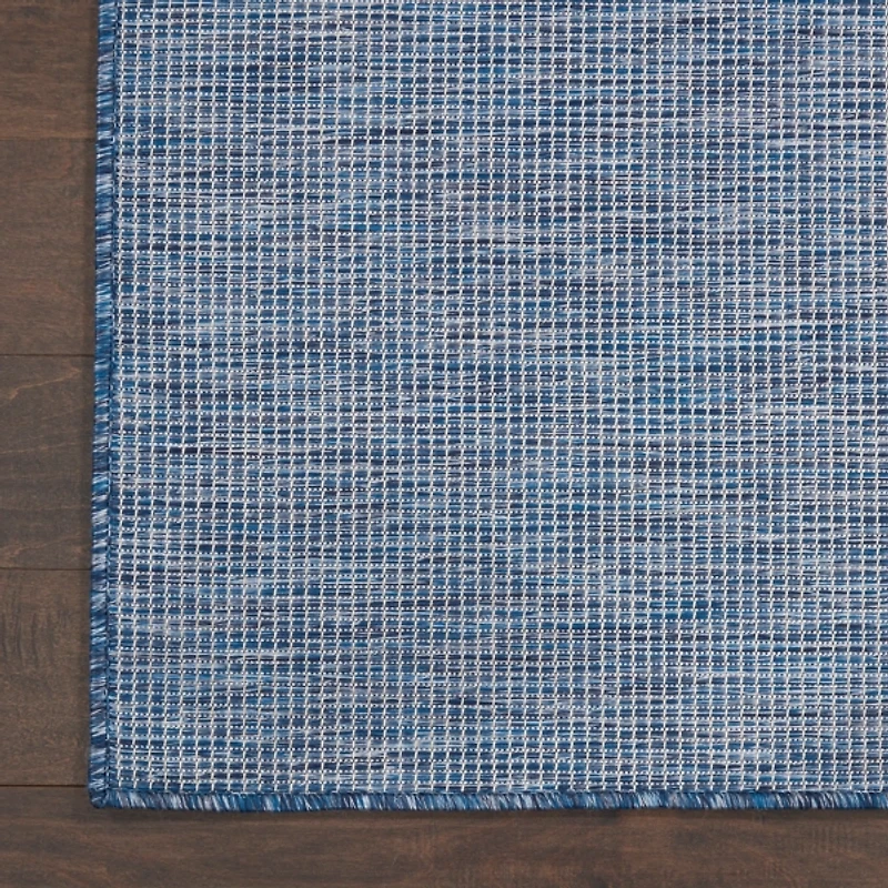 Navy Modern Positano Indoor/Outdoor Rug