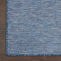 Navy Modern Positano Indoor/Outdoor Rug