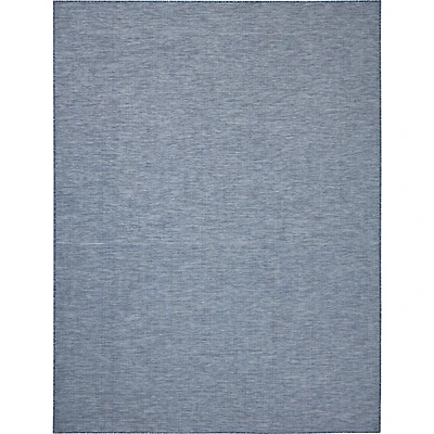 Navy Modern Positano Indoor/Outdoor Rug