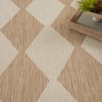 Jute Diamond Positano Outdoor Rug