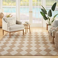 Jute Diamond Positano Outdoor Rug