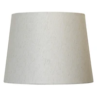 Cream Fabric Tapered Drum Lamp Shade, 13x16x12