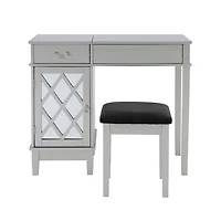 Silver Lattice Ella 2-pc. Vanity Set