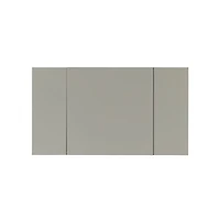 Silver Harper Flip-Top 2-pc. Vanity Set