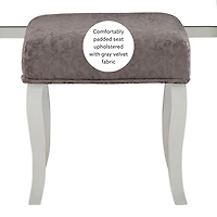 Silver Harper Flip-Top 2-pc. Vanity Set