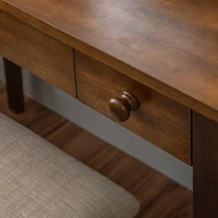 Walnut Lorna Tilting Mirror 2-pc. Vanity Set