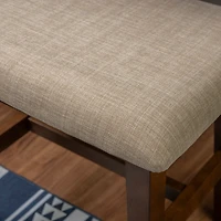 Walnut Lorna Tilting Mirror 2-pc. Vanity Set