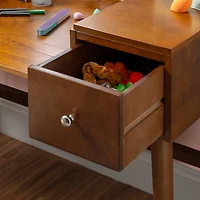 Walnut Viola Flip-Top 2-pc. Vanity Set