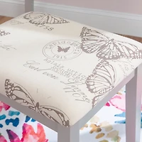 Silver Virginia Butterfly 2-pc. Vanity Set