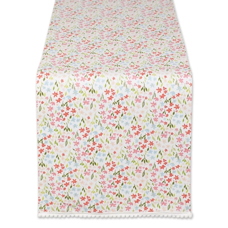 Blue Plaid Happy Bunny Reversible Table Runner