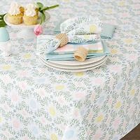 Easter Egg Topiary Tablecloth