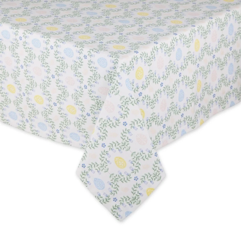 Easter Egg Topiary Tablecloth