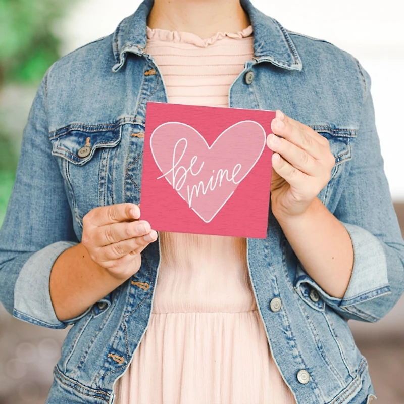 Be Mine Sign and Candle 2-pc. Gift Set