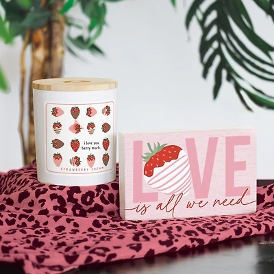 All We Need Sign and Candle 2-pc. Gift Set