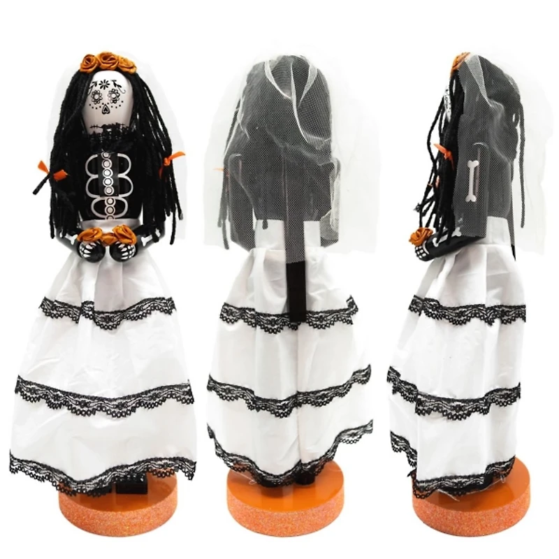 Skeleton Girl Halloween Nutcracker