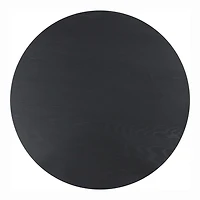 Black Round Veneten Dining Table
