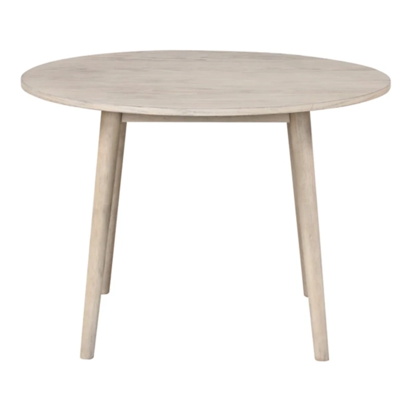 Natural Oak Round Veneten Dining Table