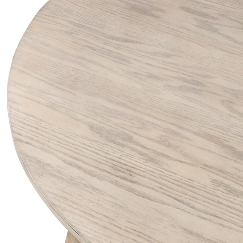 Natural Oak Round Veneten Dining Table