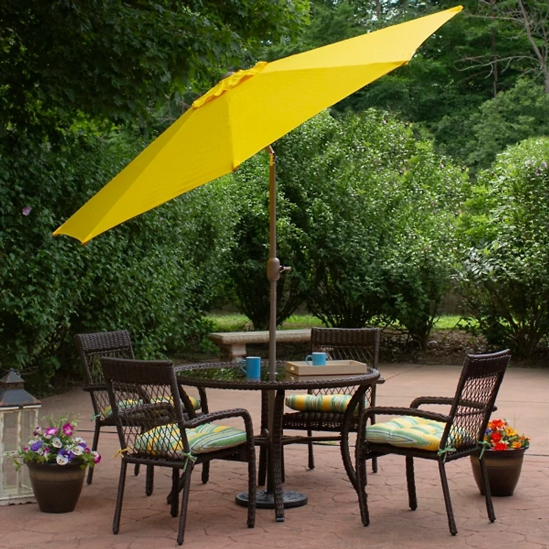 Tilt Hand Crank Outdoor Umbrella