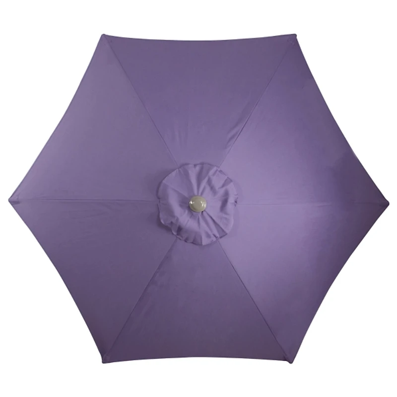Purple Hand Crank Outdoor Umbrella