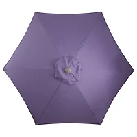 Purple Hand Crank Outdoor Umbrella
