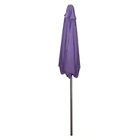 Purple Hand Crank Outdoor Umbrella