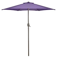 Purple Hand Crank Outdoor Umbrella