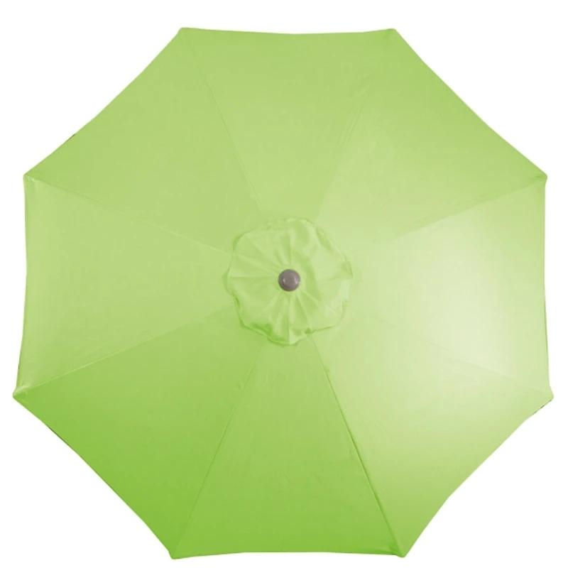 Lime Green Tilt Hand Crank Outdoor Umbrella