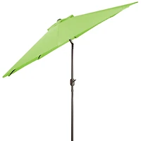 Lime Green Tilt Hand Crank Outdoor Umbrella
