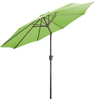 Lime Green Tilt Hand Crank Outdoor Umbrella