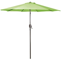 Lime Green Tilt Hand Crank Outdoor Umbrella