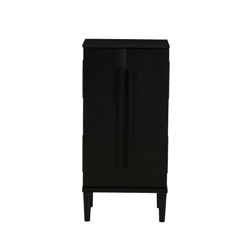 Black 7-Drawer Mekia Jewelry Armoire