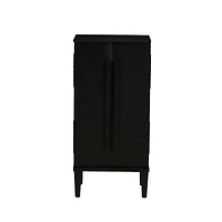 Black 7-Drawer Mekia Jewelry Armoire